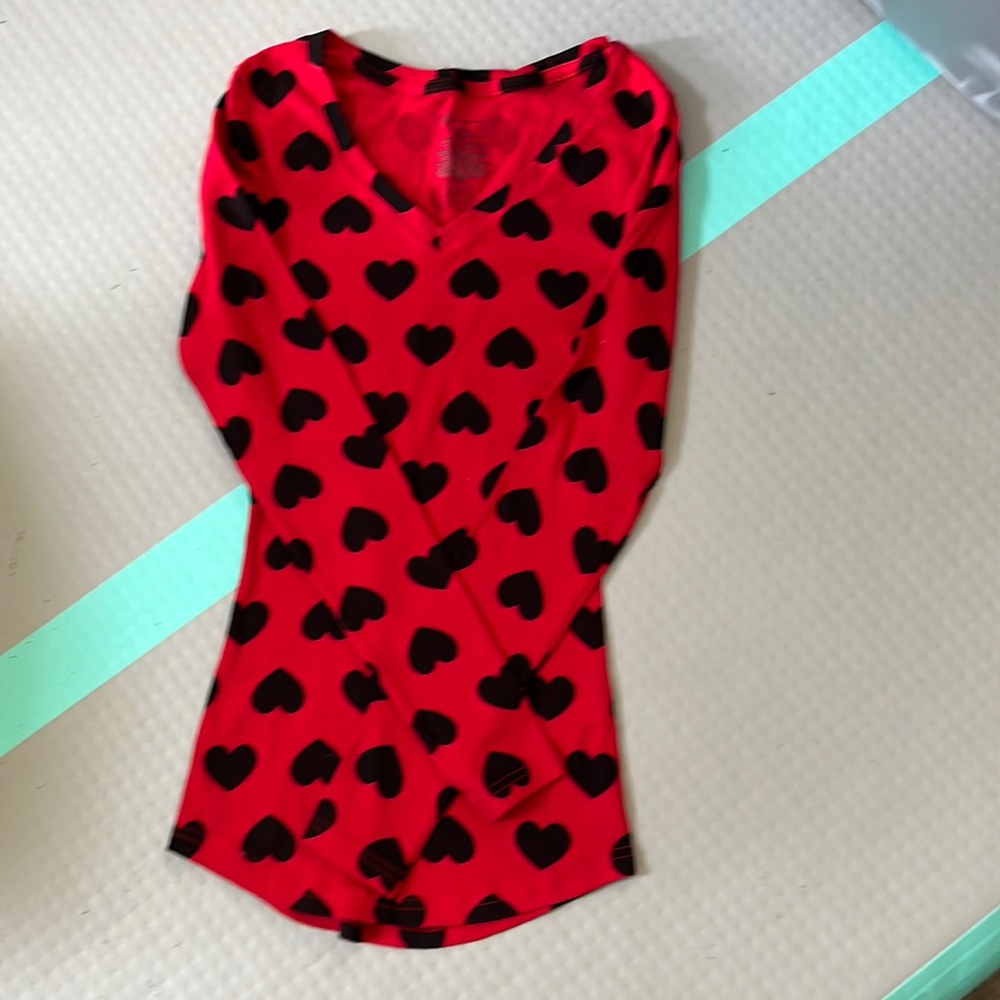 No Boundaries red heart long sleeve